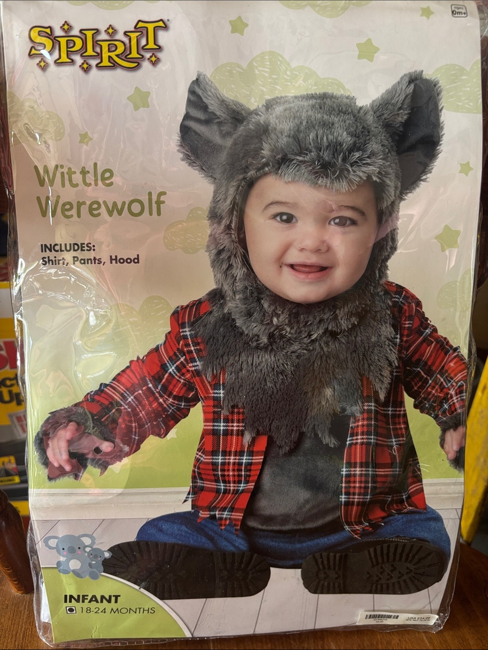 Spirit Wittle Werewolf Costume -18-24 months